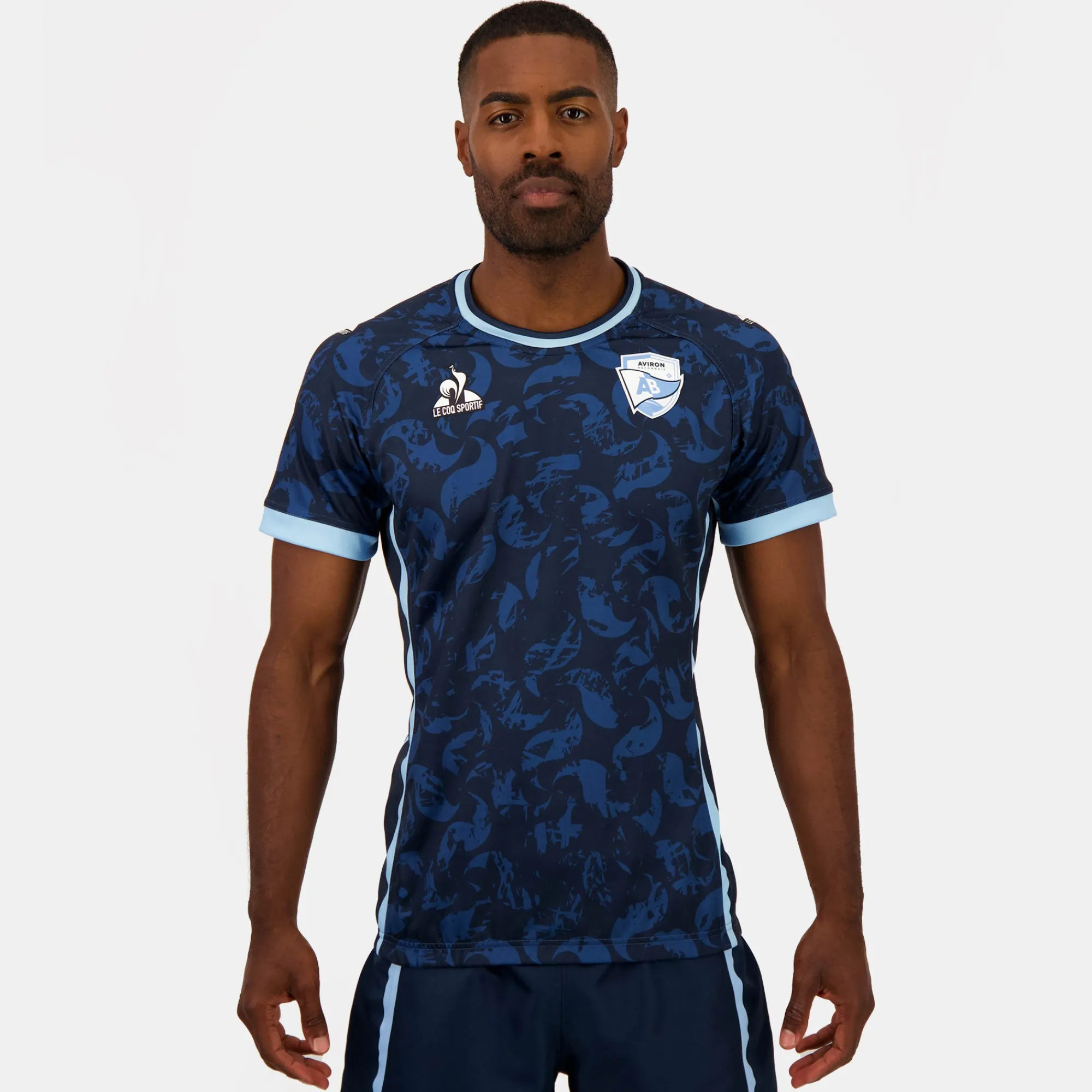 Outlet Aviron Bayonnais - tenue de match Maillot pro Third officiel Aviron Bayonnais Homme Rugby | Rugby