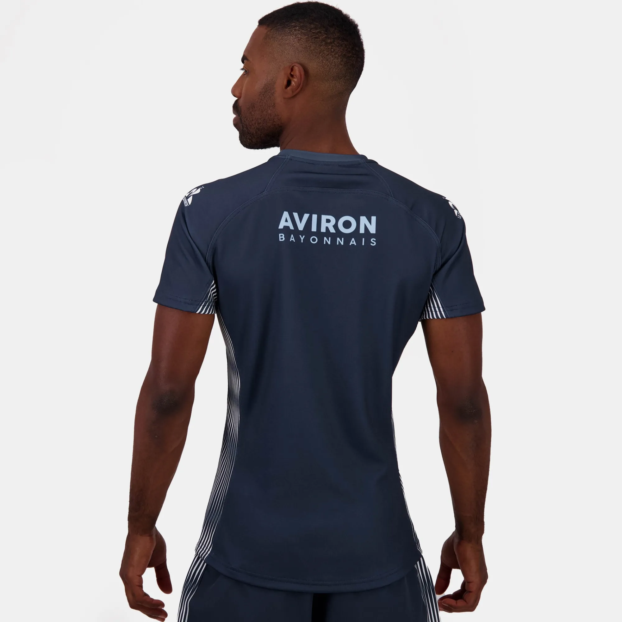 Sale Aviron Bayonnais - tenue d'entrainement T-shirt Homme Homme Rugby | Rugby
