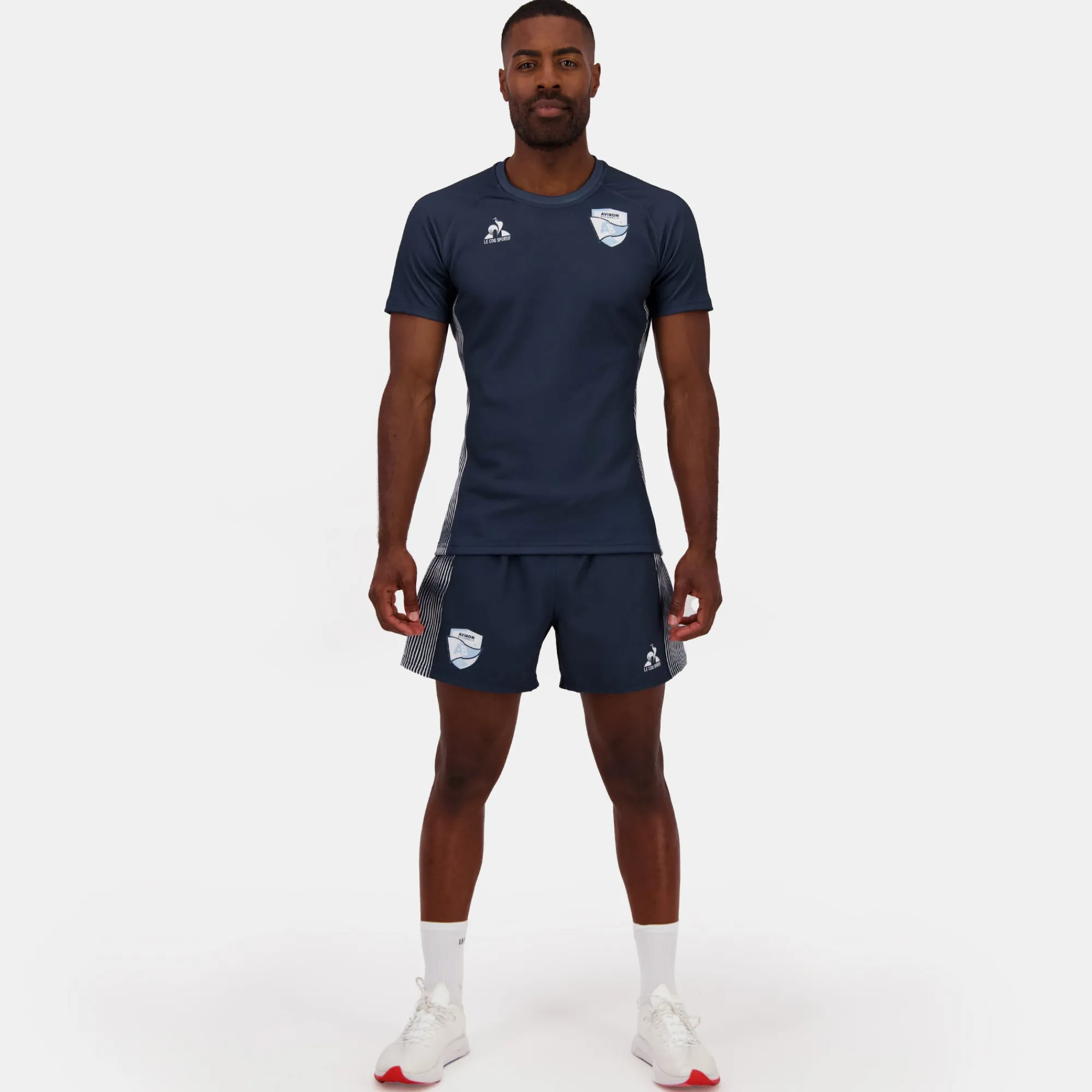 Sale Aviron Bayonnais - tenue d'entrainement T-shirt Homme Homme Rugby | Rugby