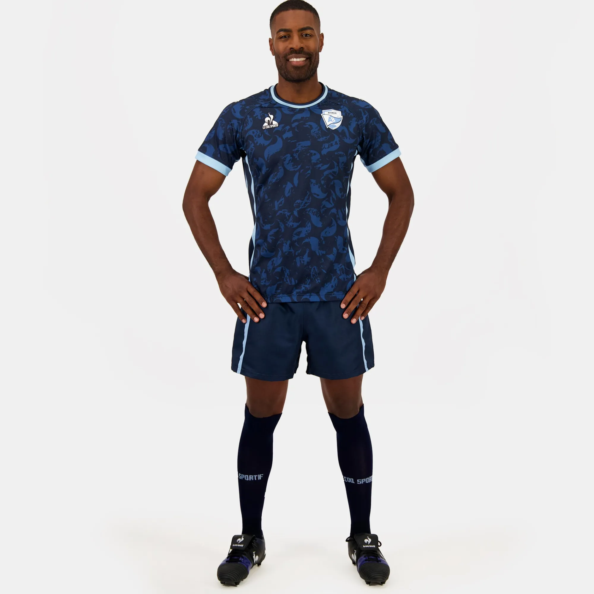 Outlet Aviron Bayonnais - tenue de match Maillot pro Third officiel Aviron Bayonnais Homme Rugby | Rugby