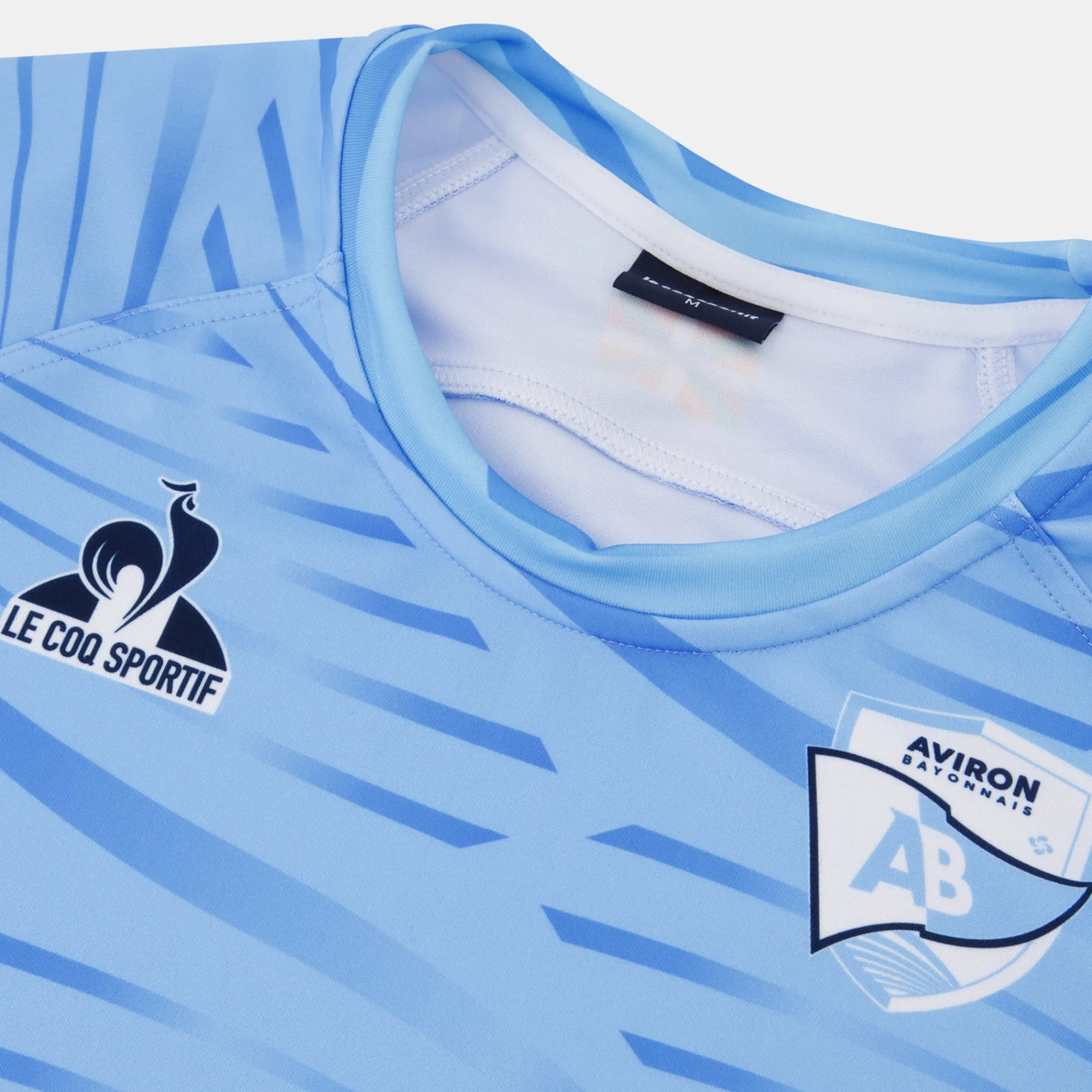 Cheap Aviron Bayonnais - tenue d'entrainement Maillot Pré match officiel Aviron Bayonnais Homme Homme Rugby | Rugby
