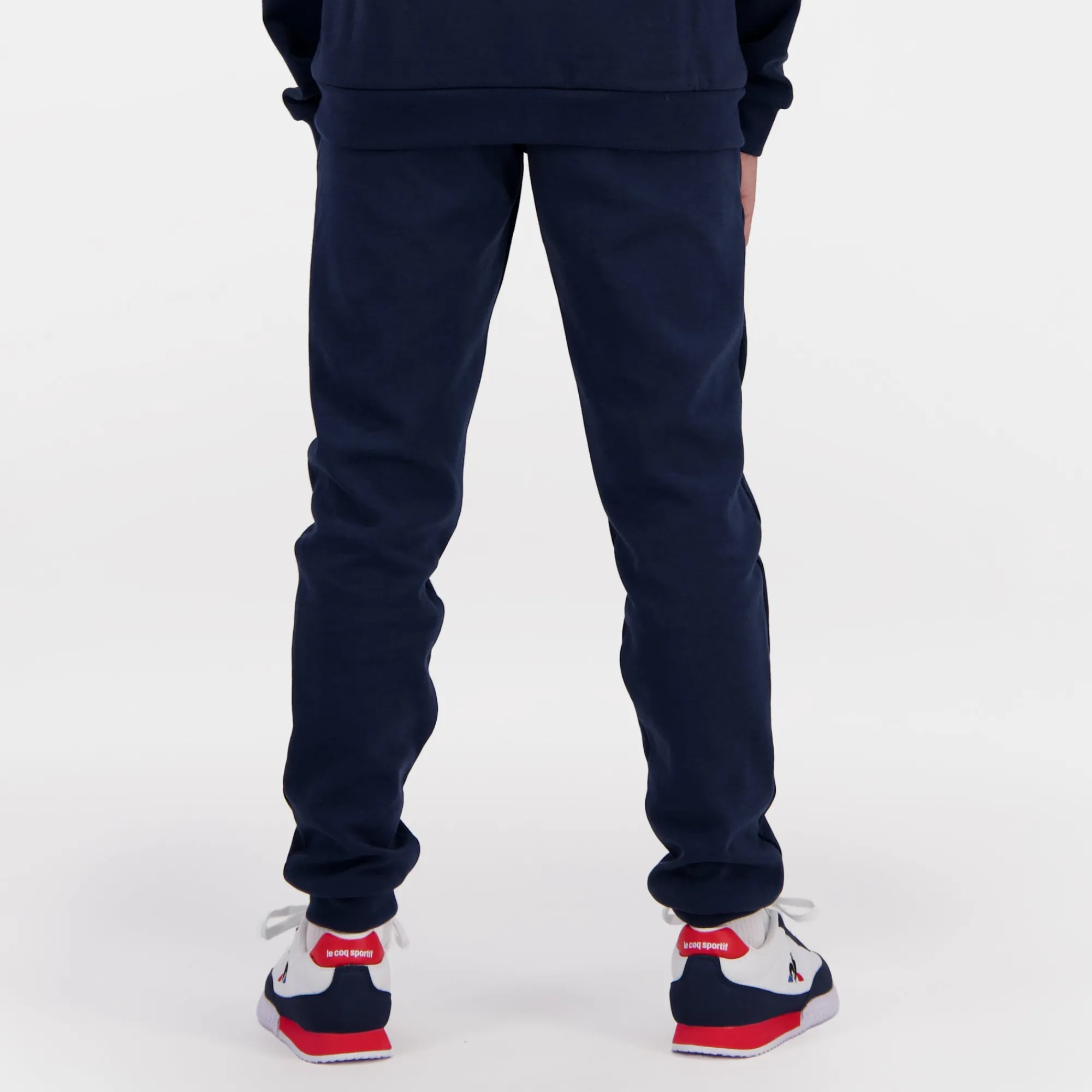 Sale Essentiels Pantalon Slim bleu marine Enfant Enfant Pantalons
