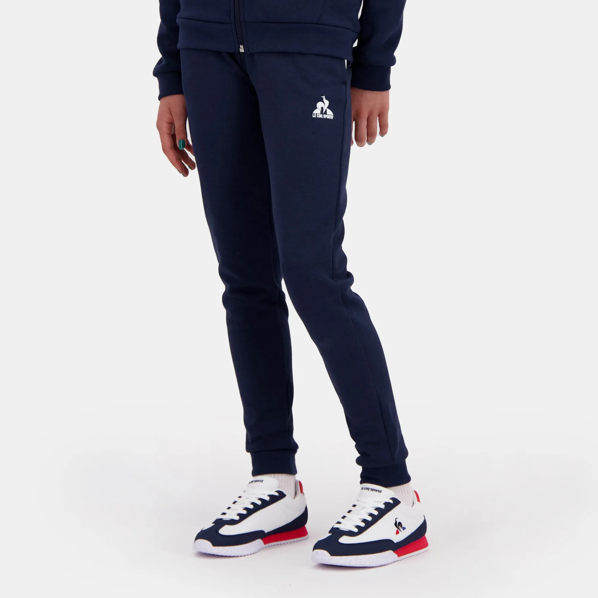 Sale Essentiels Pantalon Slim bleu marine Enfant Enfant Pantalons