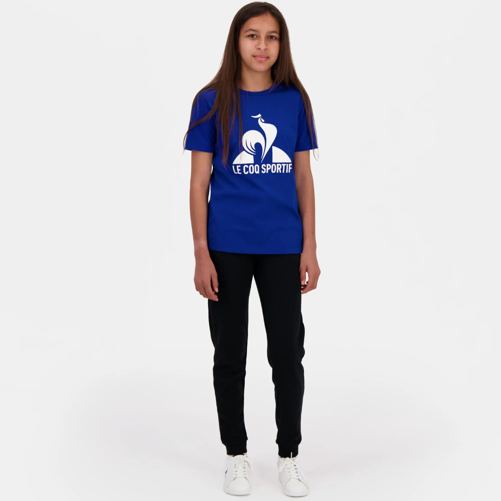Shop Essentiels Pantalon Slim bleu marine Enfant Enfant Pantalons