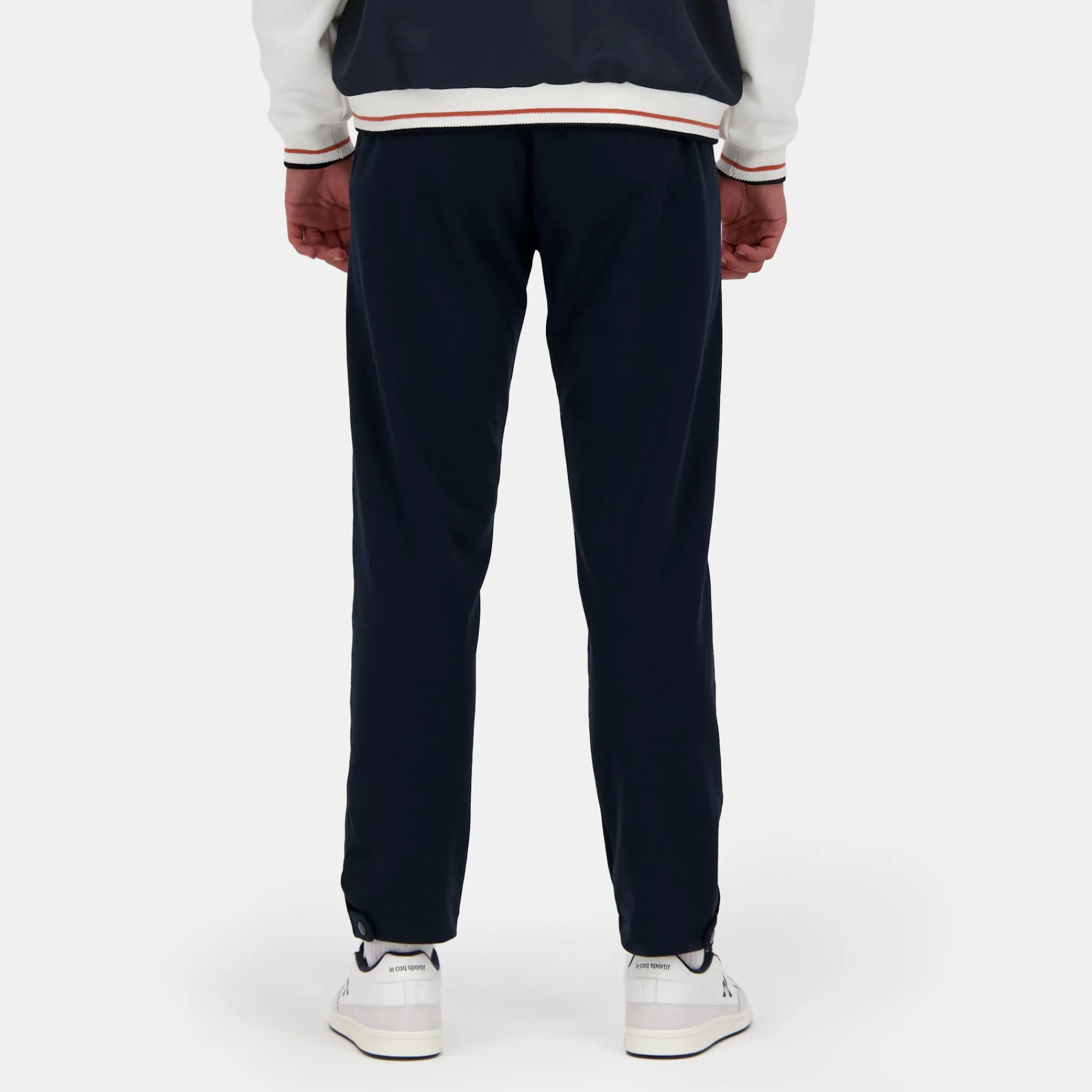 Online Héritage Pantalon Fit Straight Bleu foncé Homme Homme Pantalons Et Joggings