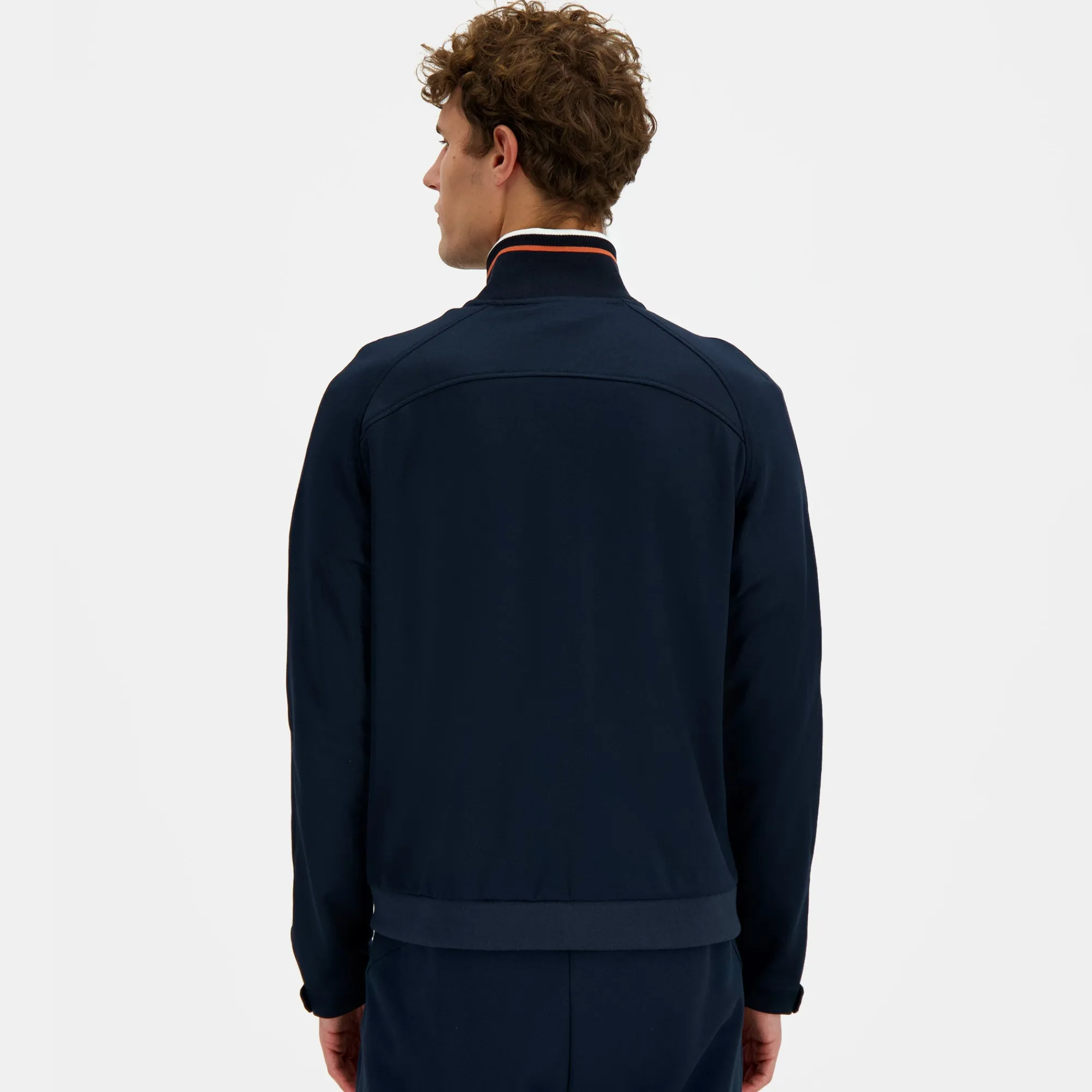 Hot Héritage Veste zippée bleu marine Homme Homme Sweats