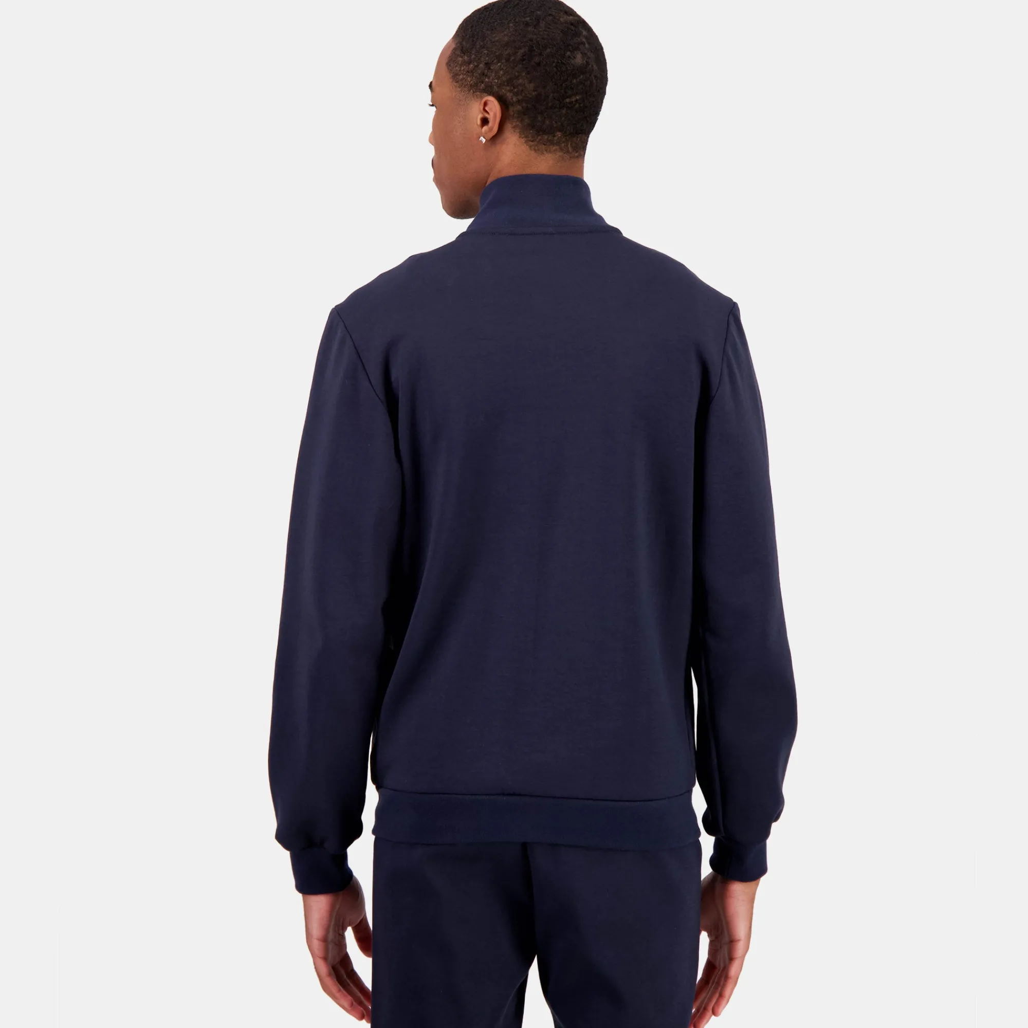 Hot Héritage Veste zippée bleue marine Homme Homme Sweats