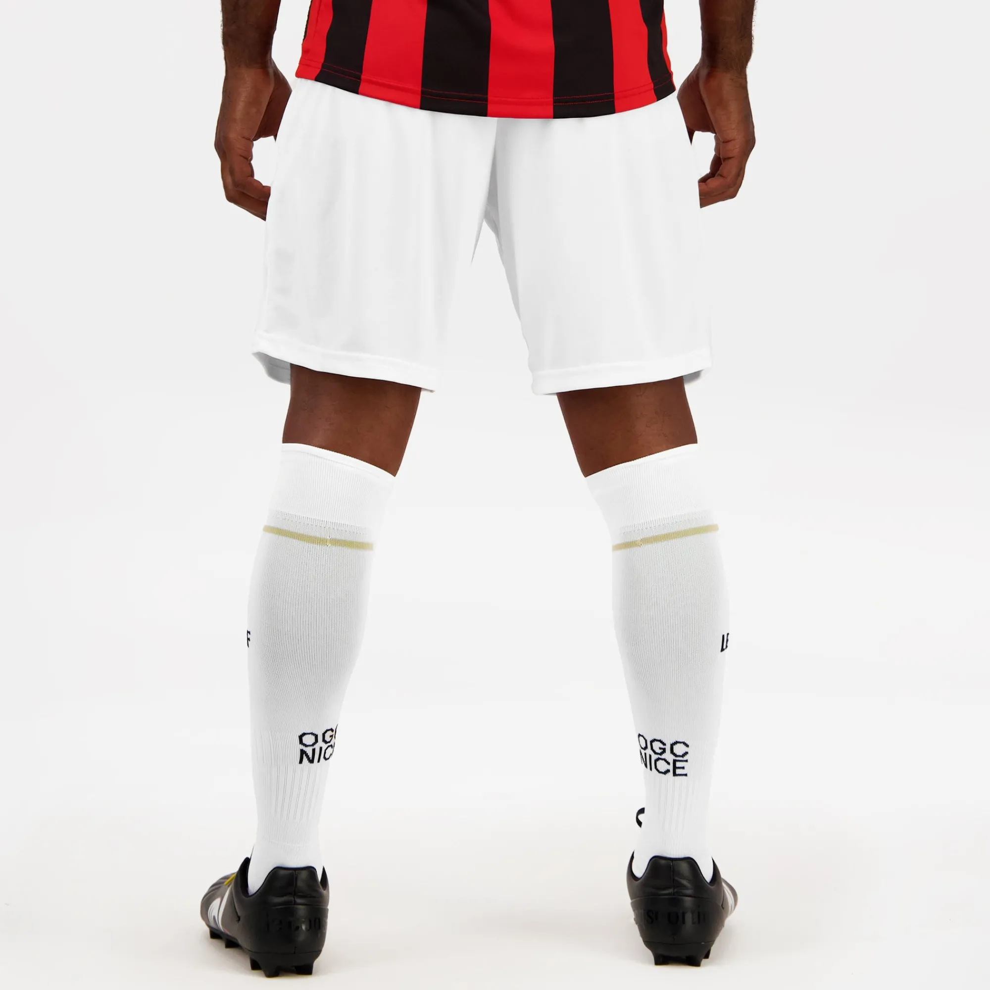 Discount OGC Nice - Tenue de match Short Unisexe Femme Football | Pantalons, Joggings Et Shorts