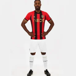 Discount OGC Nice - Tenue de match Short Unisexe Femme Football | Pantalons, Joggings Et Shorts