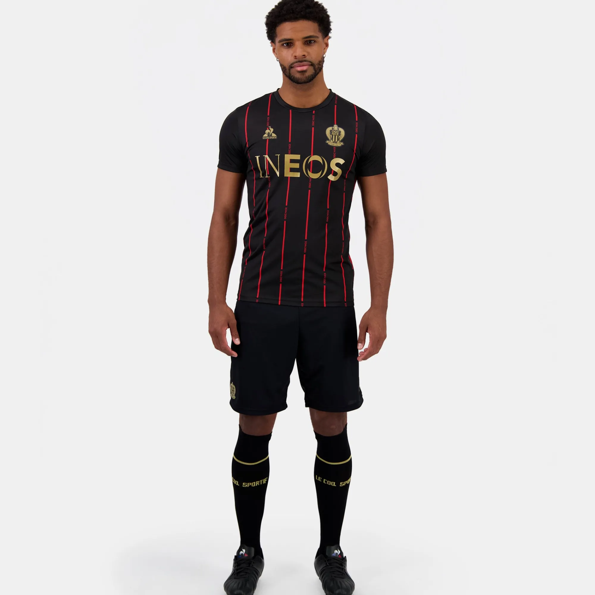 Clearance OGC Nice - Tenue de match Maillot Pré match officiel Homme Homme Football | Football