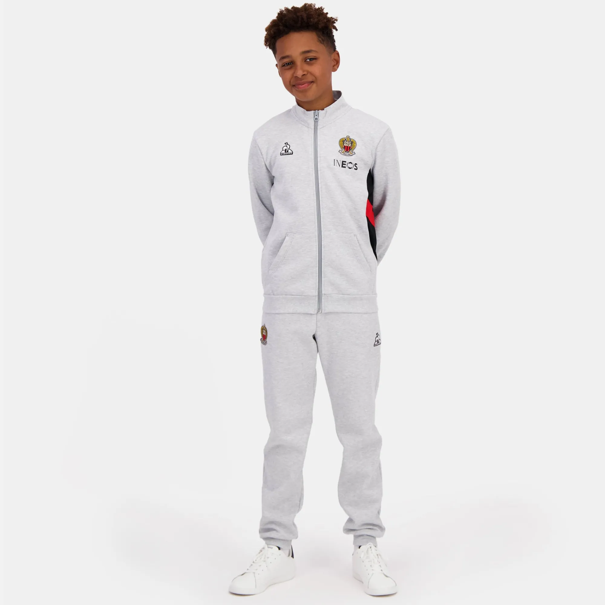 Online OGC Nice Sweat zippé Enfant Enfant Football | Vestes Et Doudounes