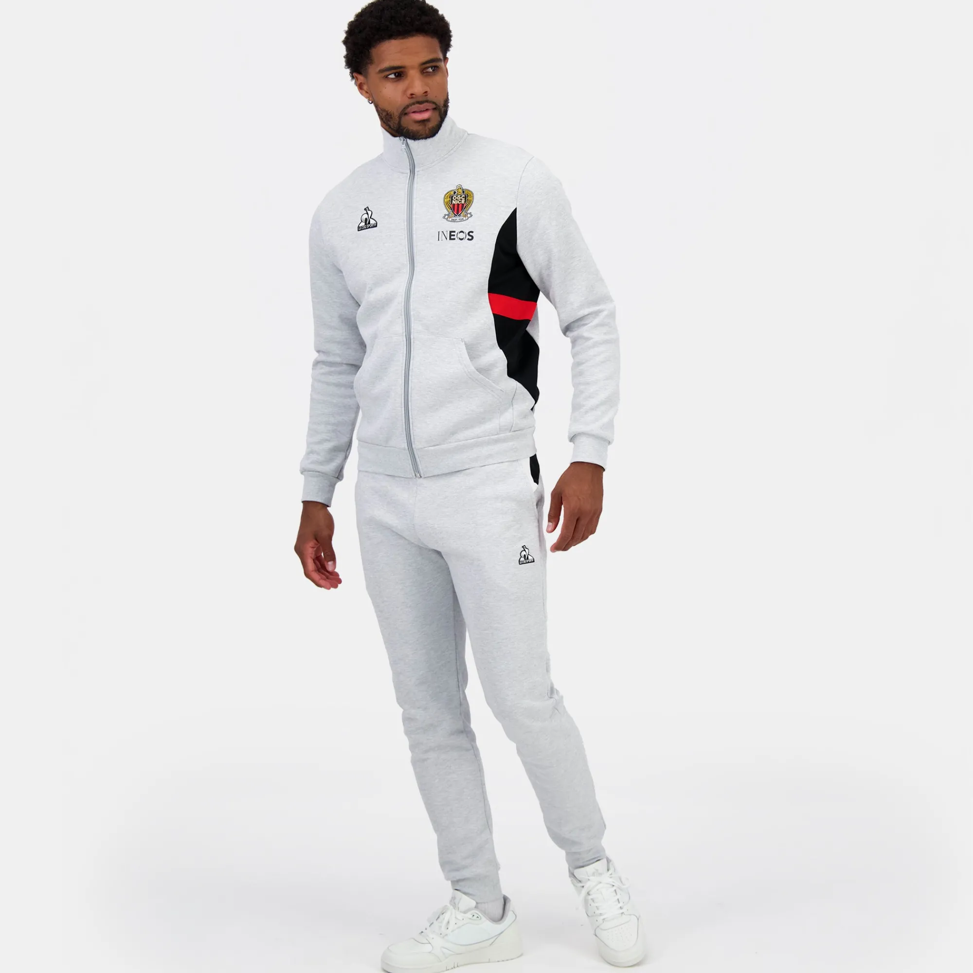 Fashion OGC Nice Sweat zippé Unisexe Homme Sweats