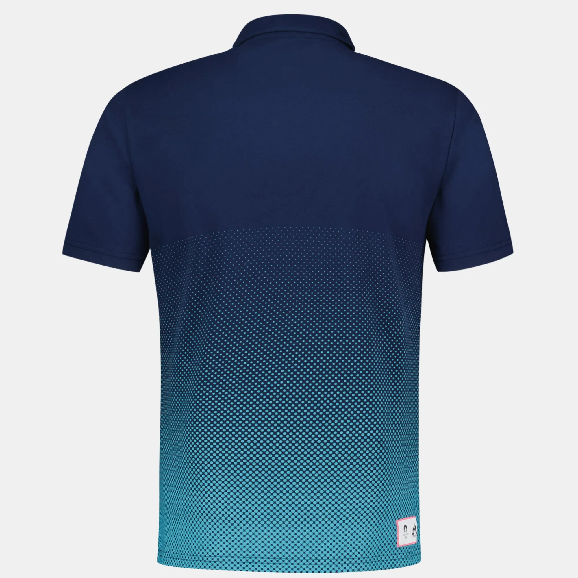Clearance PARIS 2024 | Polo bleu en dégradé Homme Homme T-shirts Et Hauts