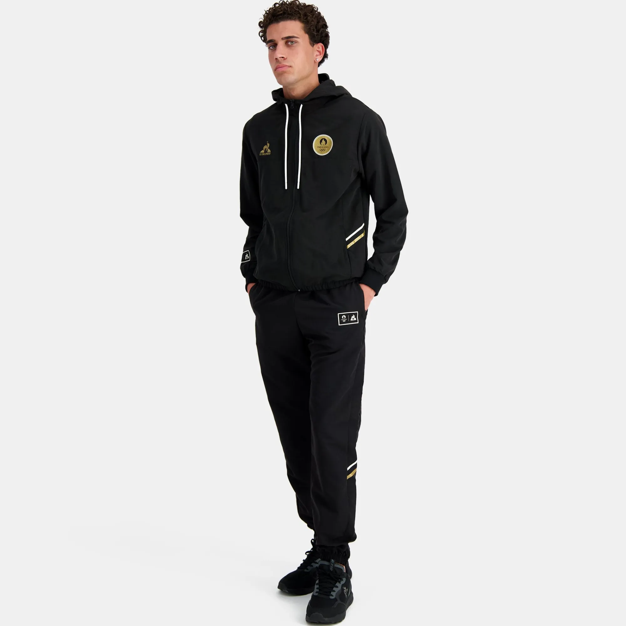 Hot Paris 2024 | Veste à capuche en polyester Homme Homme Football | Football
