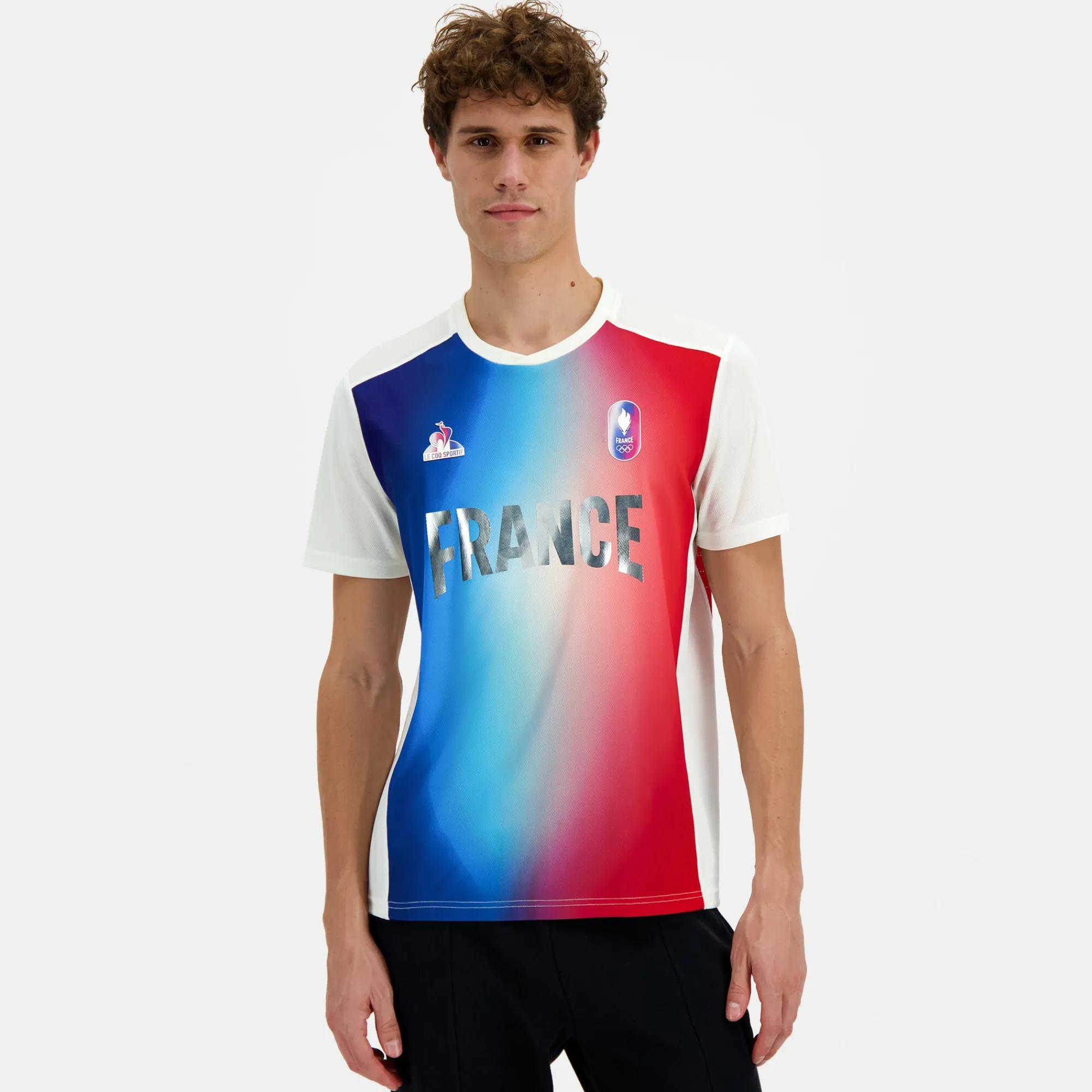 Discount Équipe de France Olympique | Paris 2024 Maillot Équipe de France Homme Homme T-shirts Et Hauts