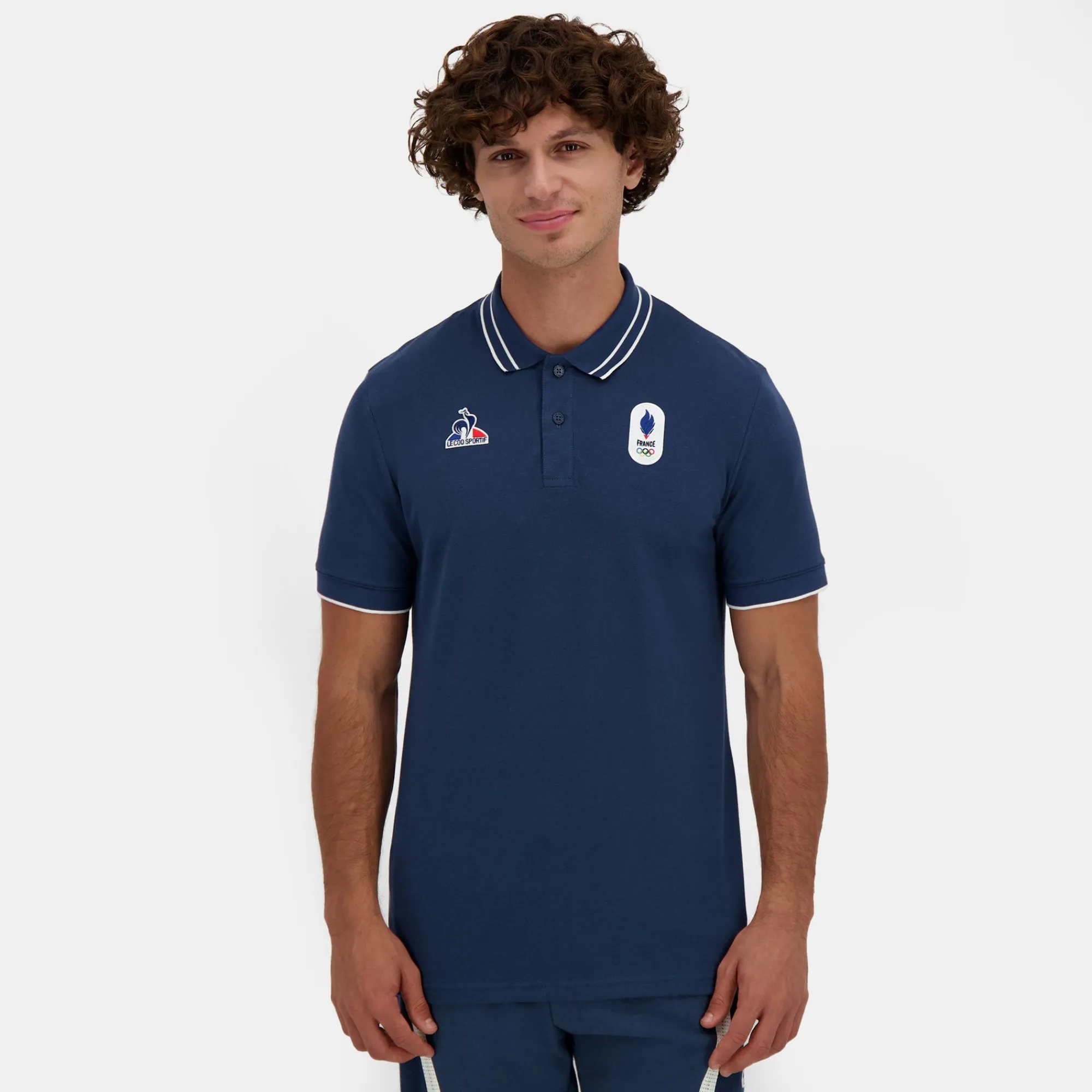 Online Équipe de France Olympique | Paris 2024 Polo Équipe de France Homme Homme Polos Et Chemises | T-shirts Et Hauts