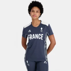 Best Sale Équipe de France Olympique | Paris 2024 T-shirt Équipe de France Femme Femme T-shirts, Polos Et Débardeurs
