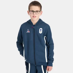 Outlet Équipe de France Olympique | Paris 2024 Sweat zippé à capuche Équipe de France Enfant Enfant Sweats Et Hoodies