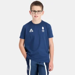 Discount Équipe de France Olympique | Paris 2024 T-shirt Équipe de France Enfant Enfant T-shirts