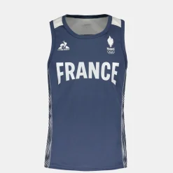 Sale Équipe de France Olympique | Paris 2024 Débardeur Équipe de France Homme Homme T-shirts Et Hauts