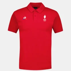 Store Équipe de France Olympique Polo Homme Homme Polos Et Chemises | T-shirts Et Hauts