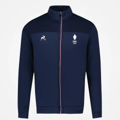 New Équipe de France Olympique Sweat zippé Homme Homme Sweats