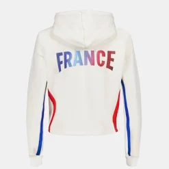 Best Sale Équipe de France Olympique | Paris 2024 Sweat crop à capuche officiel Équipe de France Femme Femme Sweats Et Hoodies