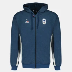 Fashion Équipe de France Olympique | Paris 2024 Sweat zippé à capuche Équipe de France Homme Homme Hoodies | Sweats