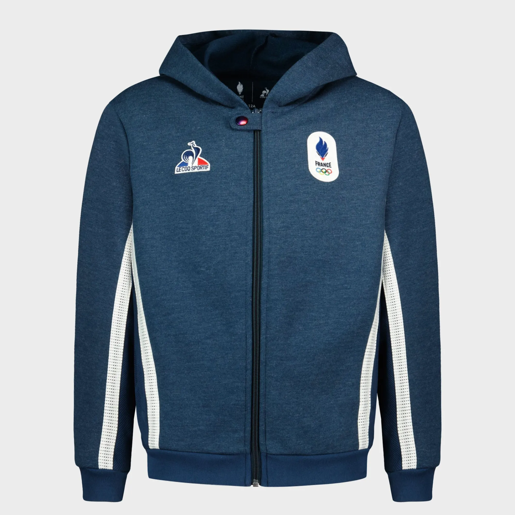 Outlet Équipe de France Olympique | Paris 2024 Sweat zippé à capuche Équipe de France Enfant Enfant Sweats Et Hoodies