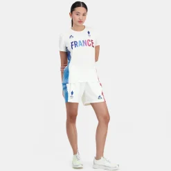 Outlet Équipe de France Olympique | Paris 2024 T-shirt Équipe de France Femme Femme T-shirts, Polos Et Débardeurs