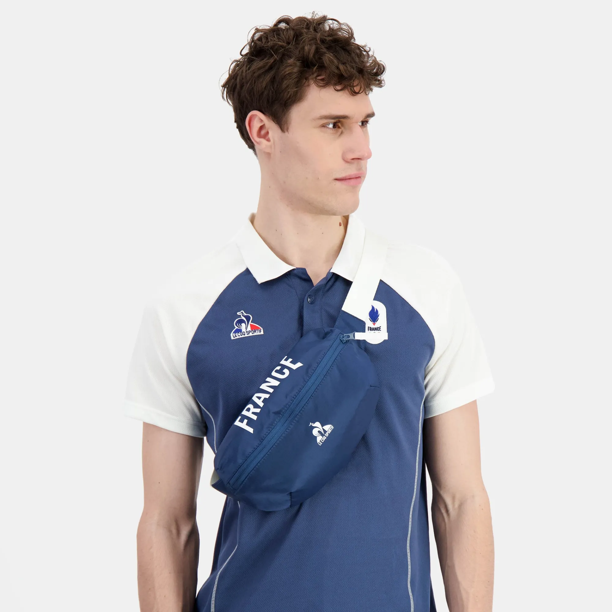 Cheap Équipe de France Olympique | Paris 2024 Banane Équipe de France Unisexe Femme Sacs à Dos Et Sacs De Sport | Sacs à Dos Et Sacs De Sport