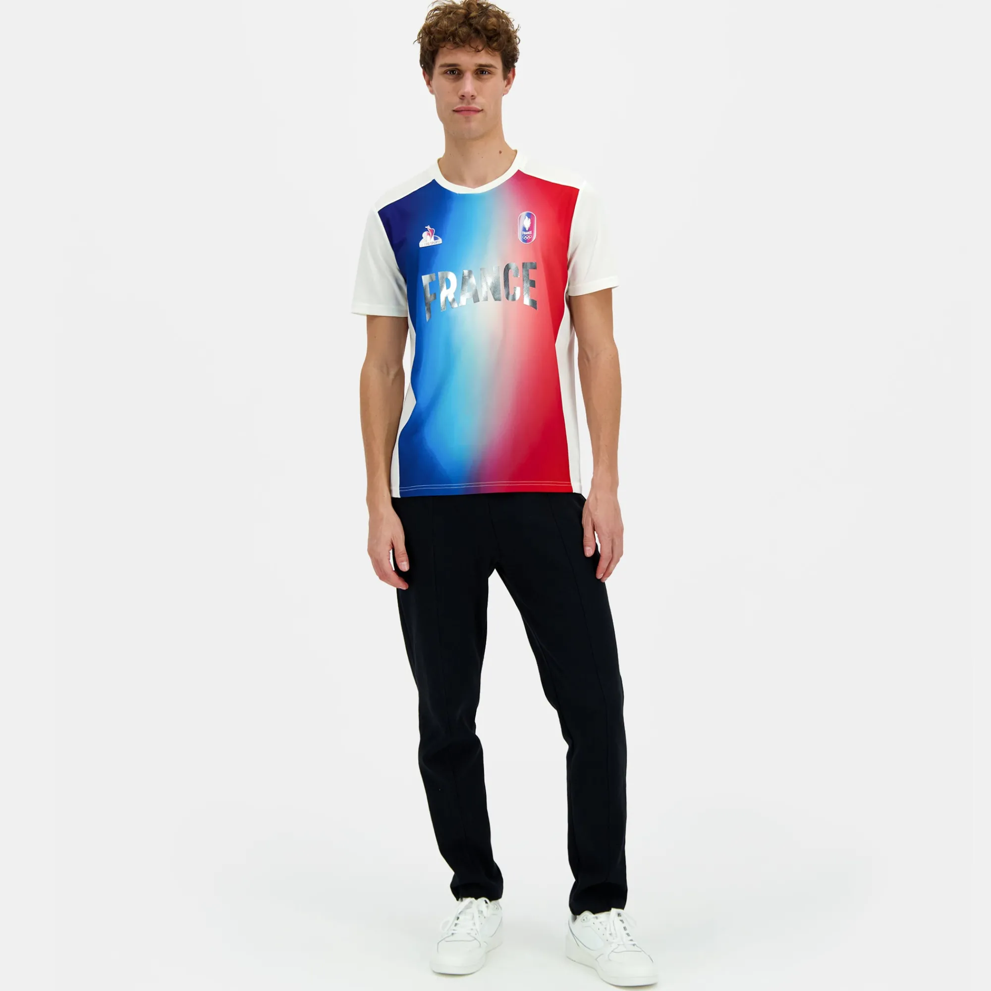 Discount Équipe de France Olympique | Paris 2024 Maillot Équipe de France Homme Homme T-shirts Et Hauts