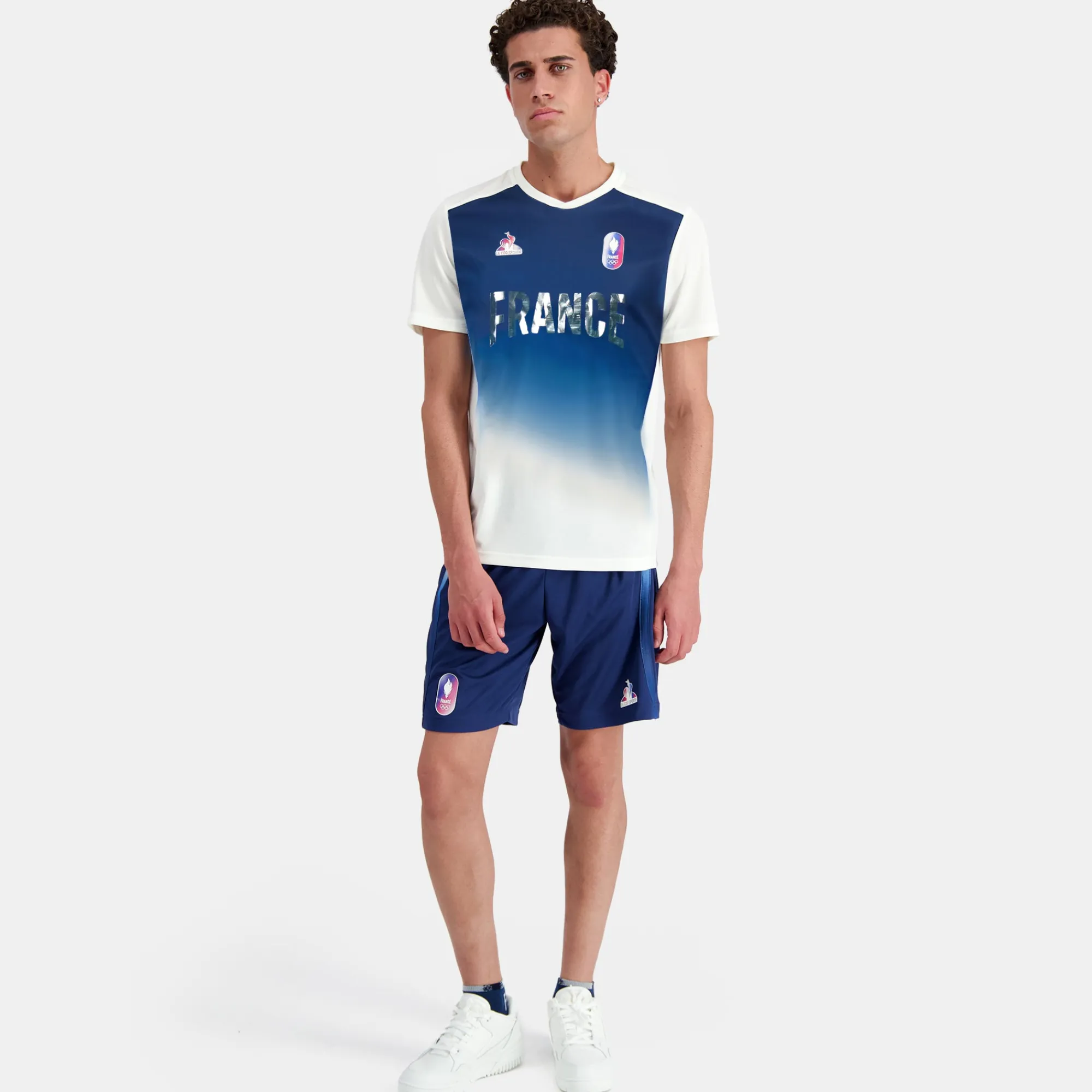 Cheap Équipe de France Olympique | Paris 2024 Maillot Équipe de France Homme Homme T-shirts Et Hauts