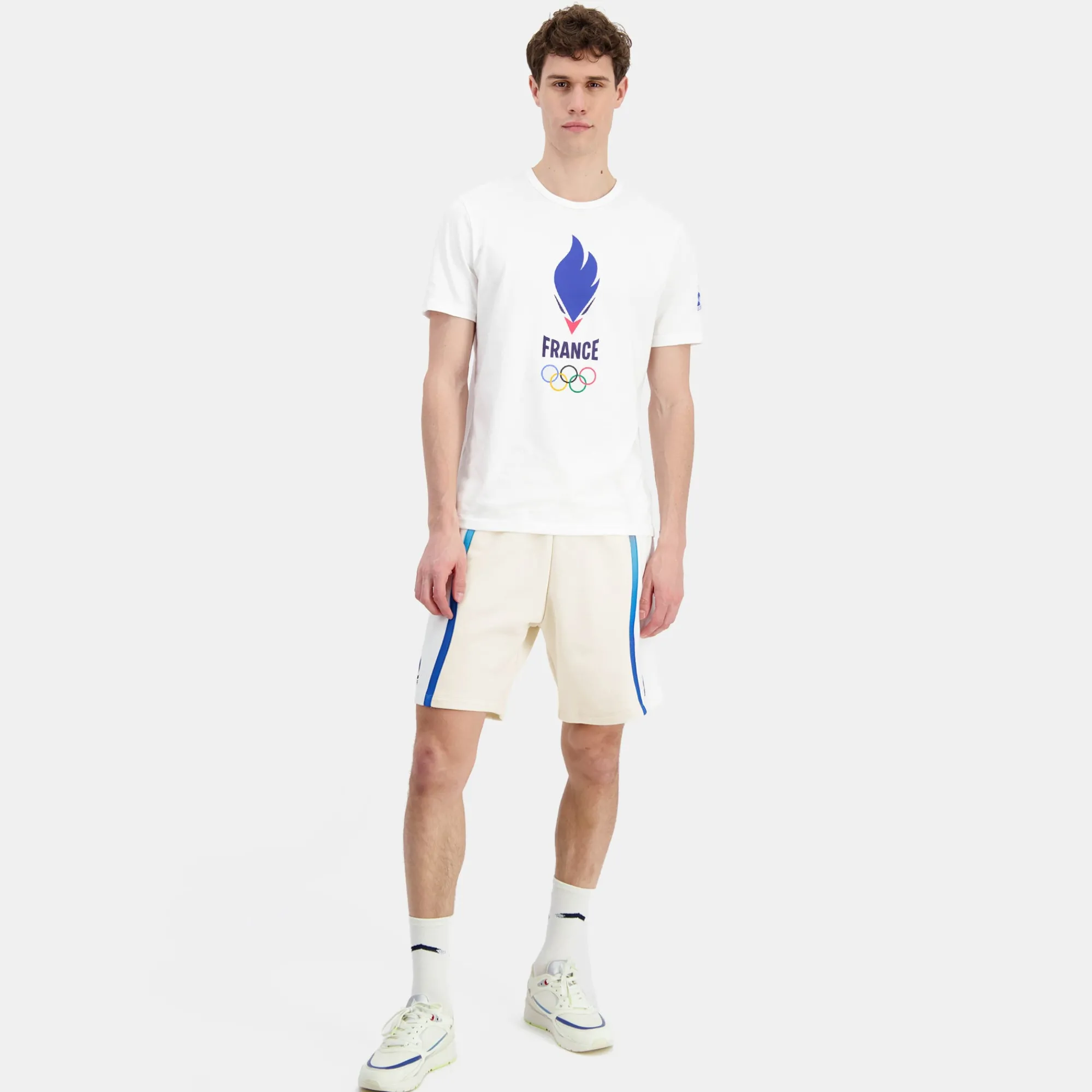 Cheap Équipe de France Olympique | Paris 2024 Short Équipe de France Homme Homme Shorts