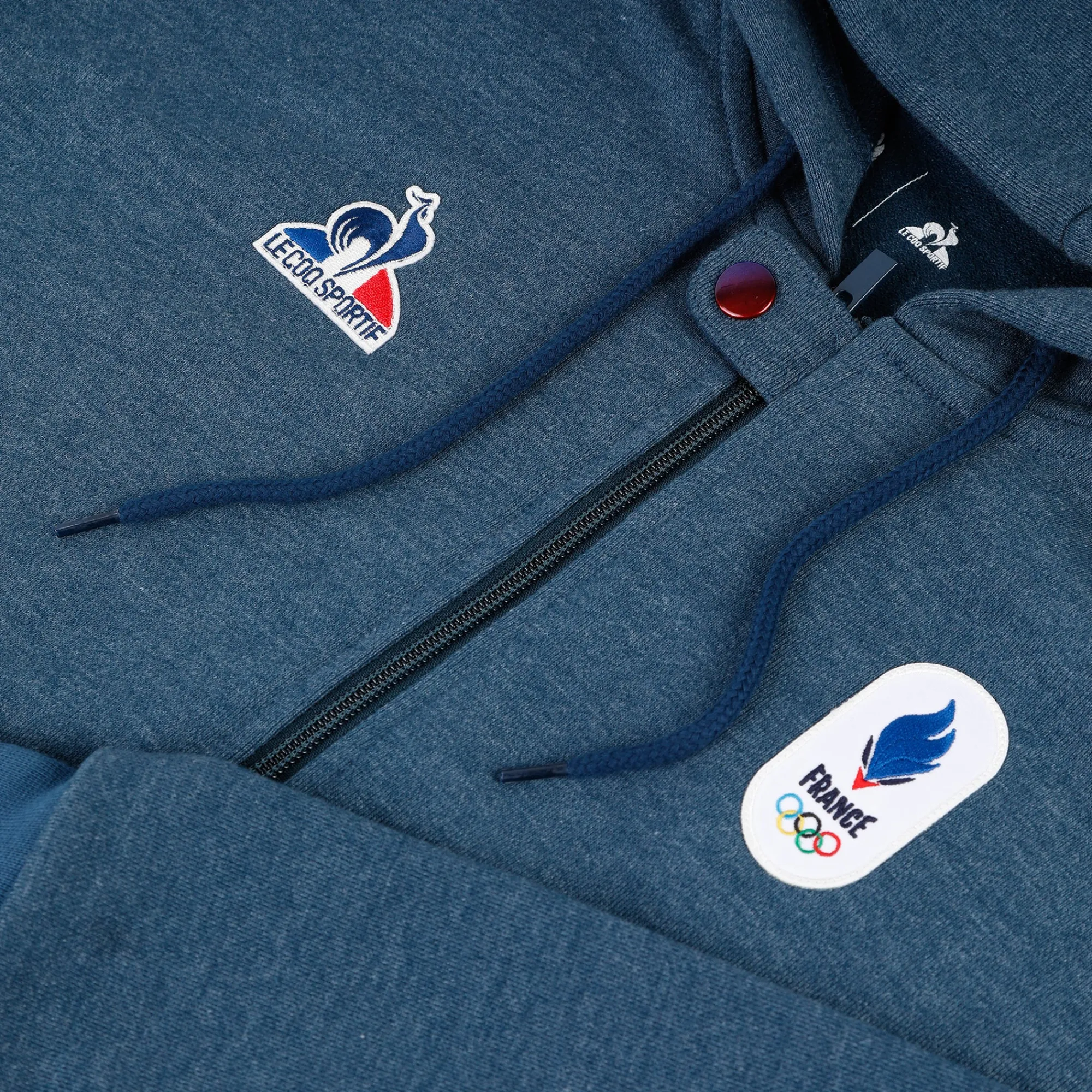 Fashion Équipe de France Olympique | Paris 2024 Sweat zippé à capuche Équipe de France Homme Homme Hoodies | Sweats