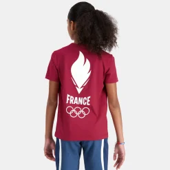 Sale Équipe de France Olympique | Paris 2024 T-shirt Équipe de France Enfant Enfant T-shirts