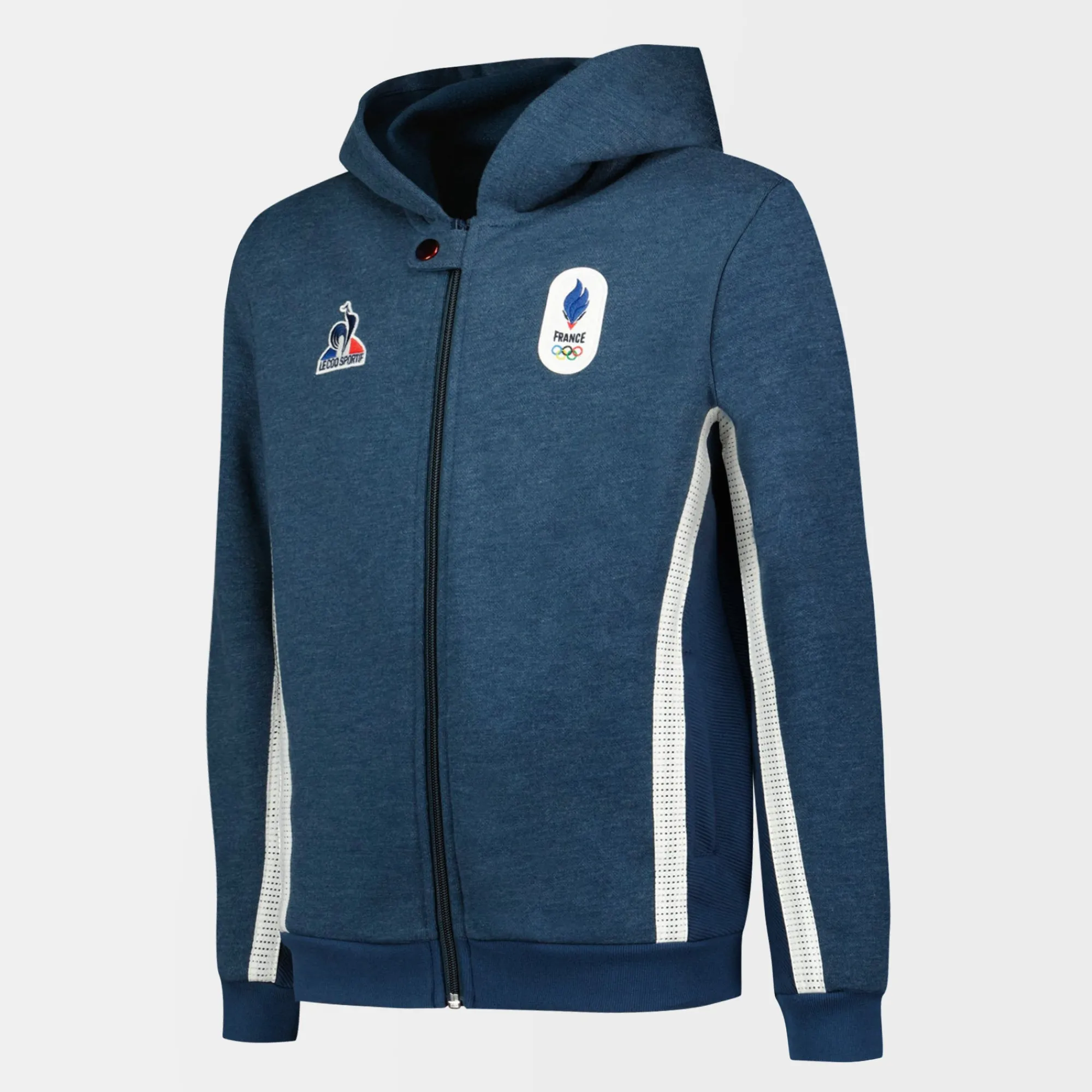 Outlet Équipe de France Olympique | Paris 2024 Sweat zippé à capuche Équipe de France Enfant Enfant Sweats Et Hoodies