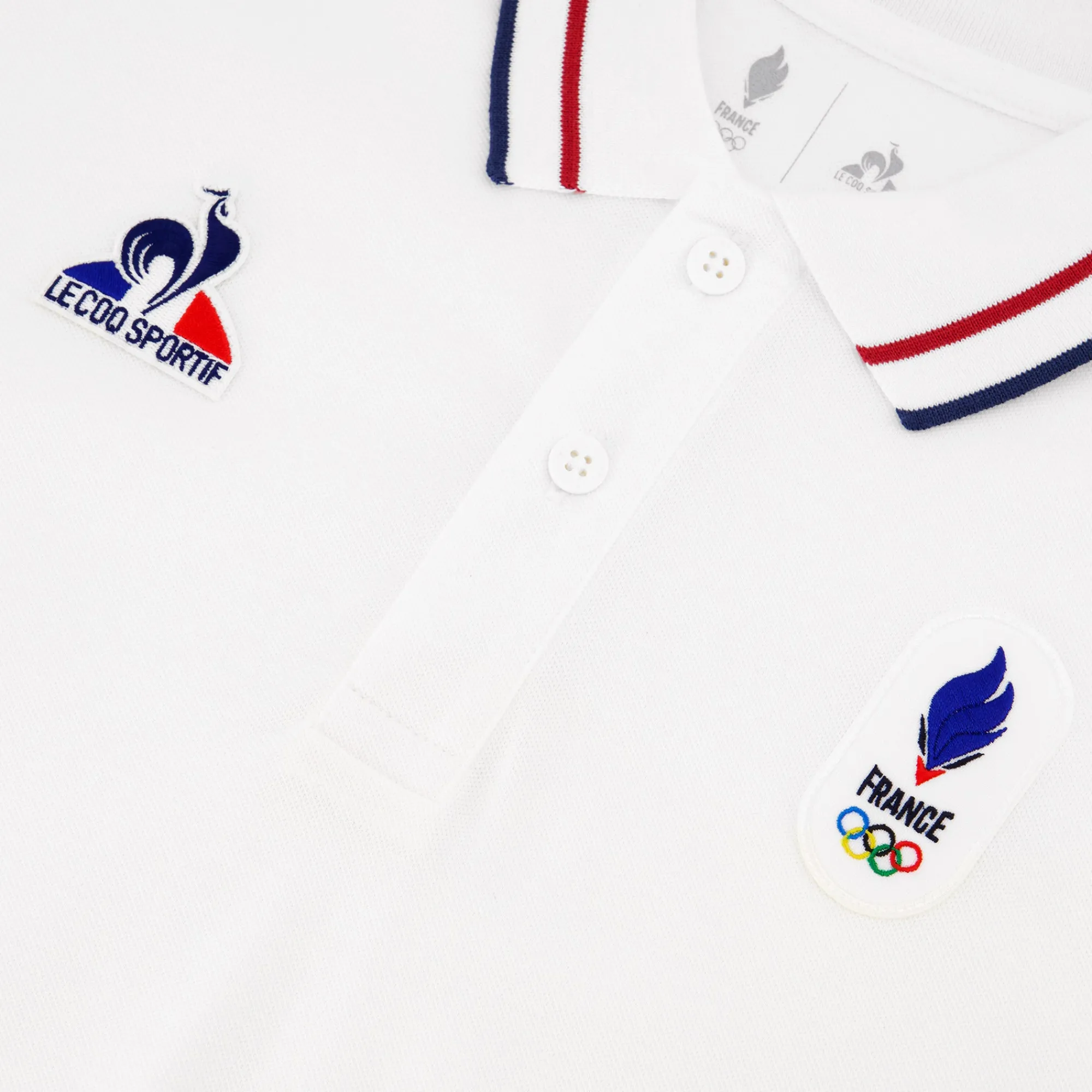 Online Équipe de France Olympique | Paris 2024 Polo Équipe de France Homme Homme Polos Et Chemises | T-shirts Et Hauts