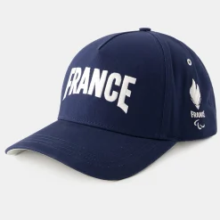 Cheap Équipe de France Paralympique Paris 2024 Casquette Équipe de France Unisexe Femme Casquettes | Casquettes