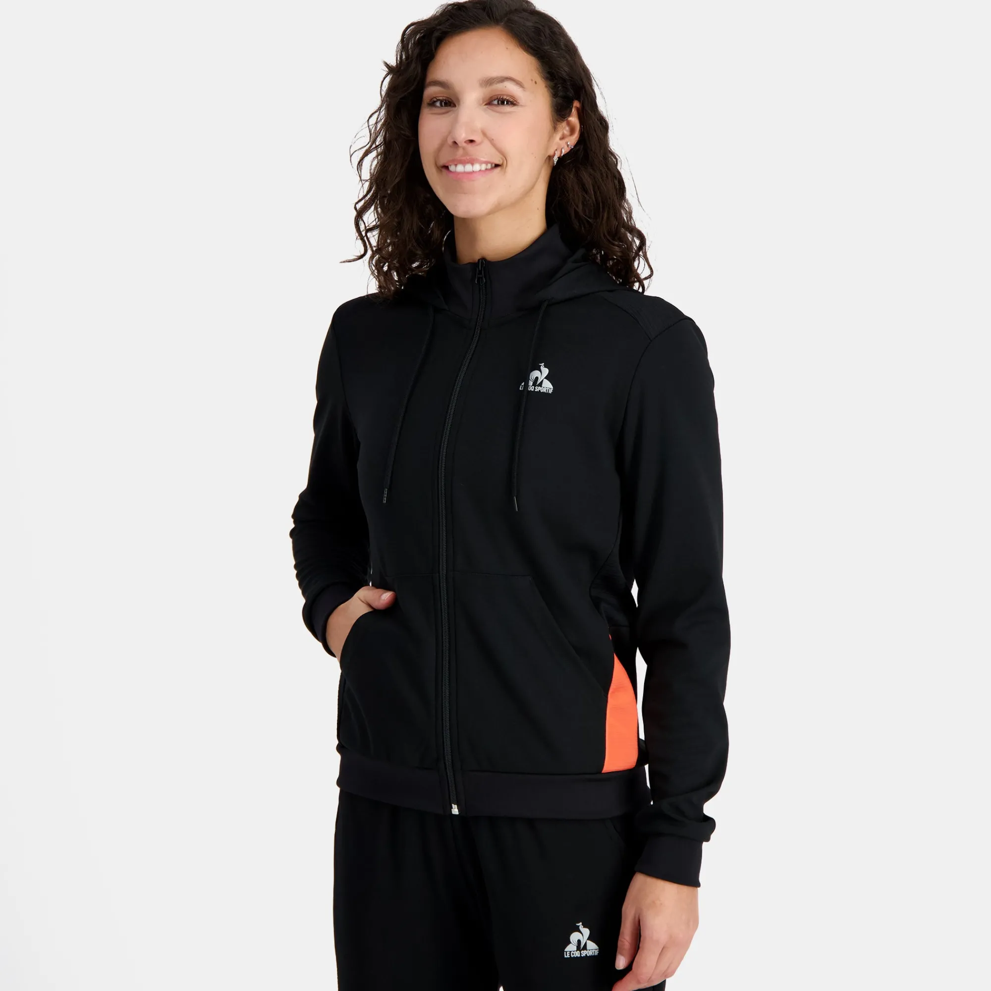Online Sweat zippé à capuche Femme Femme Training Et Fitness | Running