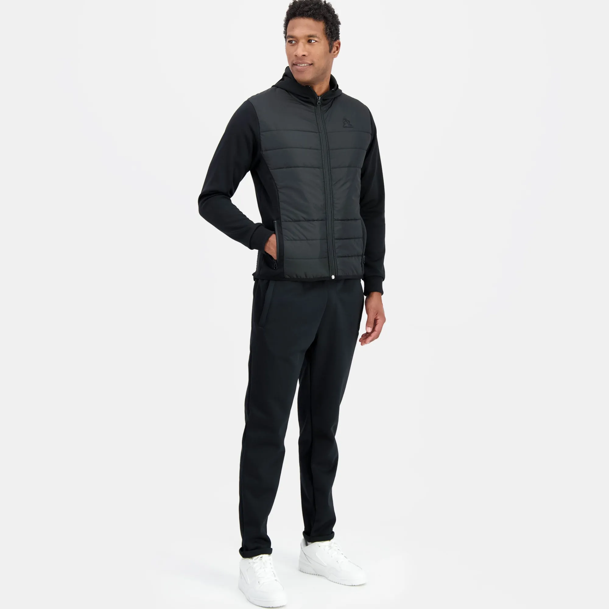 Discount Ton sur ton Sweat zippé à capuche hybride déperlant Homme Homme Hoodies | Sweats
