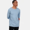 Best Ton sur ton T-shirt manches longues Unisexe Homme T-shirts Et Hauts