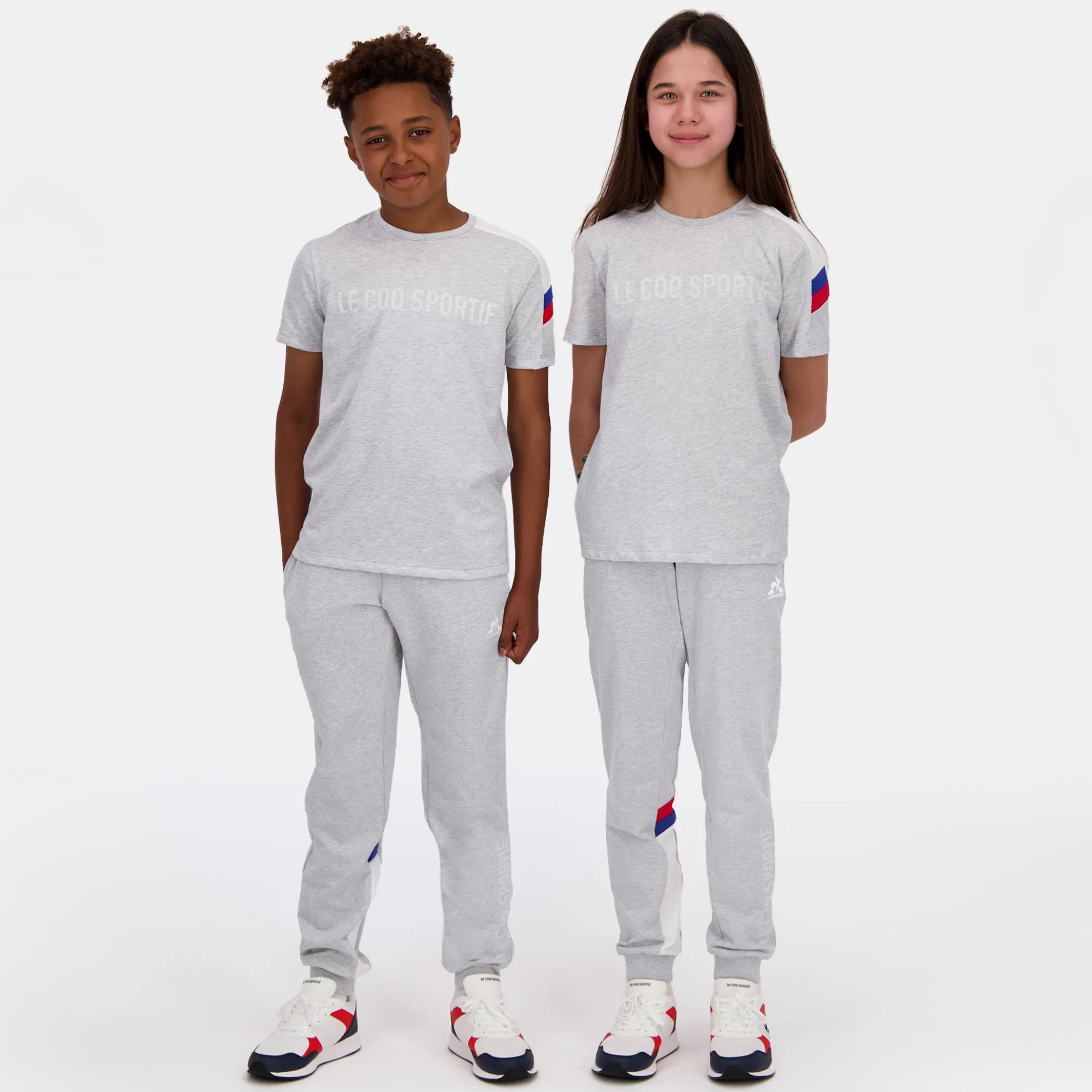 Shop Tricolore Pantalon gris Enfant Enfant Pantalons
