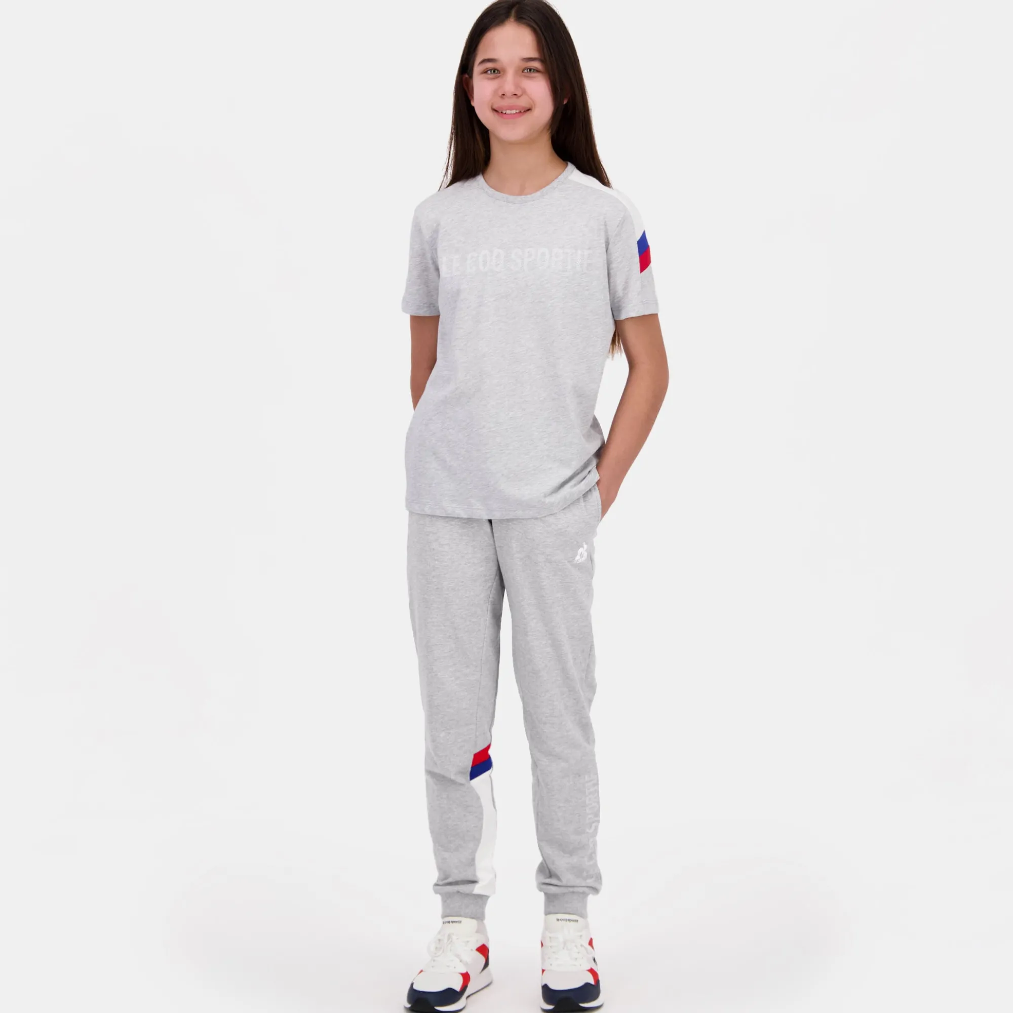 Shop Tricolore Pantalon gris Enfant Enfant Pantalons