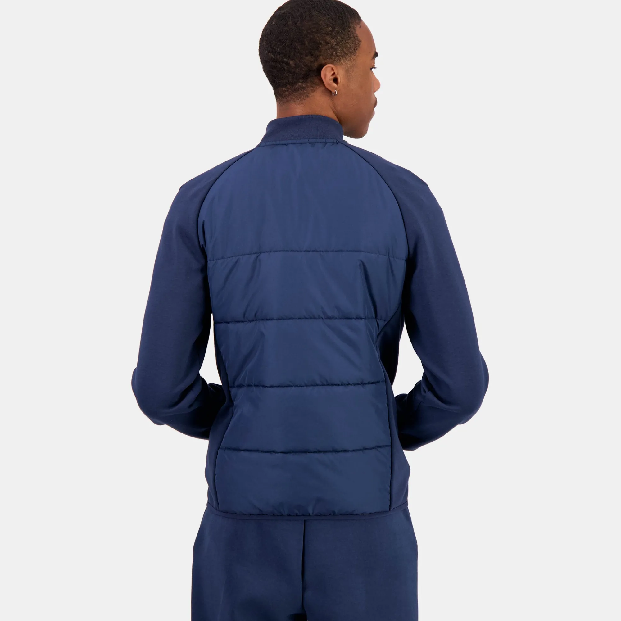 Fashion Tricolore Sweat zippé à capuche Homme Homme Vestes Et Doudounes | Sweats