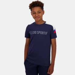 Best Sale Tricolore T-shirt Enfant Enfant T-shirts