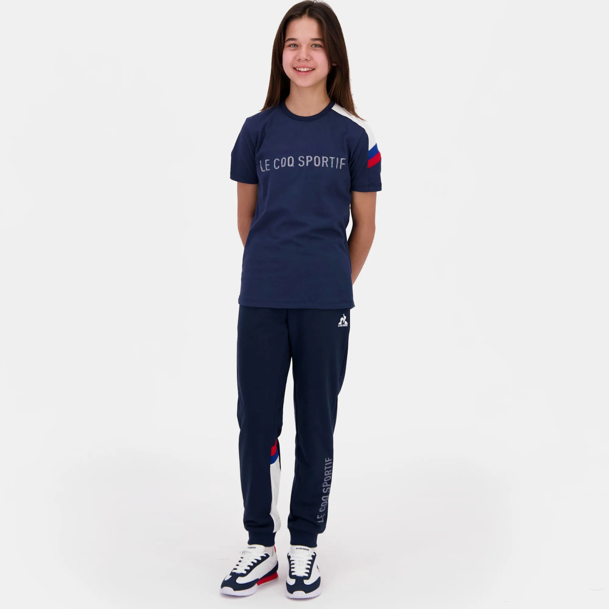 Best Sale Tricolore T-shirt Enfant Enfant T-shirts