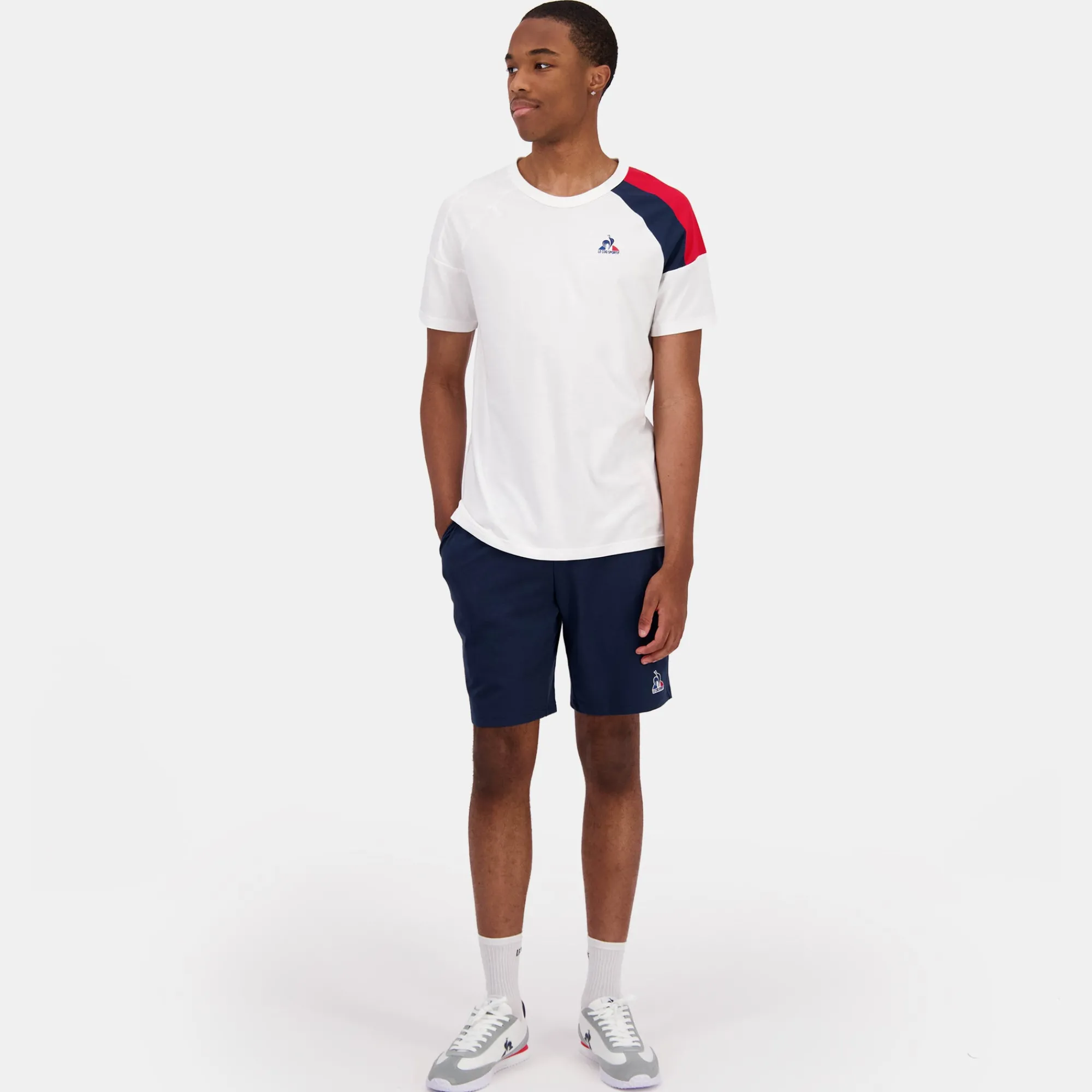 Clearance Tricolore T-shirt Homme Homme T-shirts Et Hauts